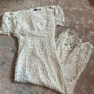 BOOHOO off shoulder dress